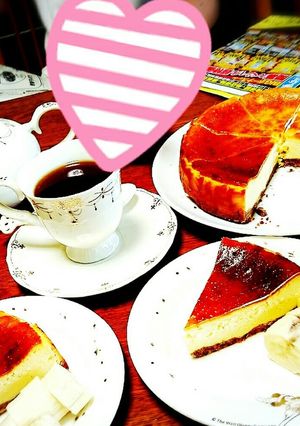 自家製サワークリームのチーズケーキ❤-レシピのメイン写真