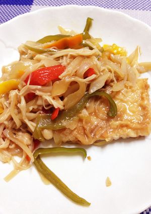 シャキシャキ食感☆めかじきの甘酢あん-レシピのメイン写真