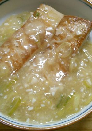 簡単！　フライパンで　マグロのネギ塩焼き-レシピのメイン写真