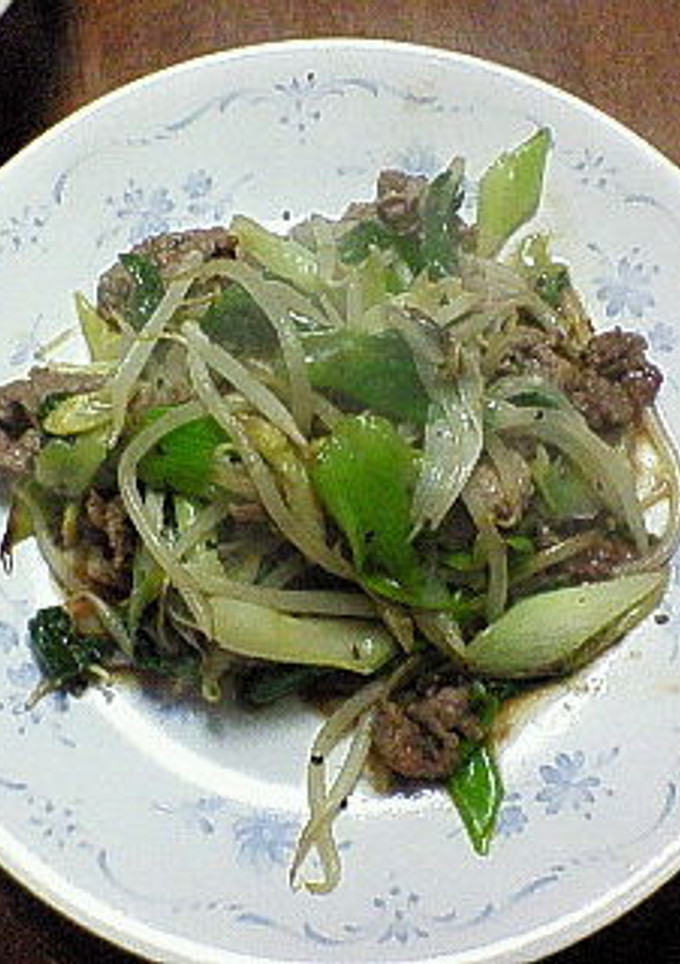 牛肉とネギ炒め-レシピのメイン写真