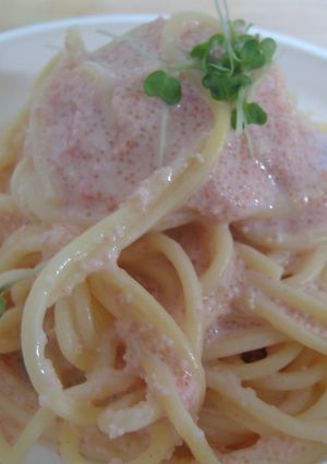 たらこスパゲティー-レシピのメイン写真
