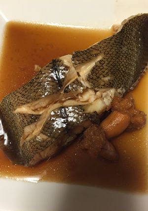 フライパンひとつでカレイの煮付け-レシピのメイン写真