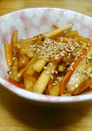 さつま芋と人参のきんぴら-レシピのメイン写真