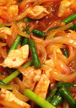 うまい！鶏肉のチリソース炒め☆-レシピのメイン写真