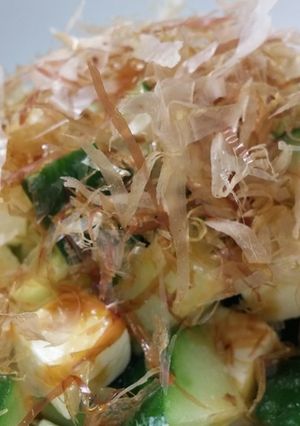 クリームチーズのおかかのせ-レシピのメイン写真