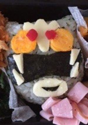 龍神マブヤー キャラ弁-レシピのメイン写真