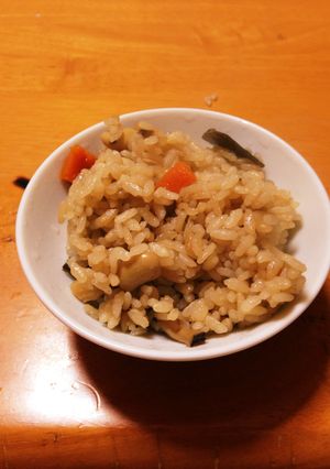 楽ちん！簡単！炊き込みご飯！-レシピのメイン写真