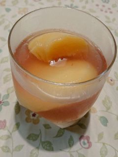 桃のゼリー-レシピのメイン写真