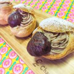 รูปของ モンブラン風シュークリーム