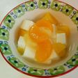 うちの牛乳かん☆フルーツ添え