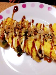 お好み焼き風★卵焼き-レシピのメイン写真