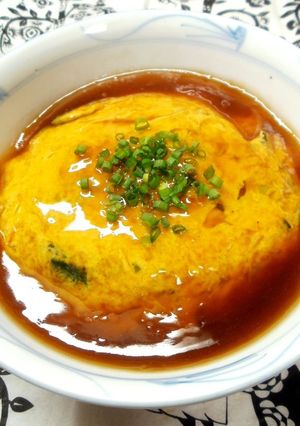 たまごスープが天津丼に変身!?-レシピのメイン写真