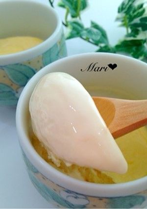 材料③レンジ1分♩とろける口溶けプリン♡-レシピのメイン写真