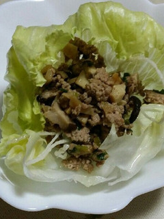 豚挽き肉のレタス包み☆-レシピのメイン写真