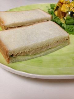 ツナと大葉とチーズのサンドイッチ-レシピのメイン写真