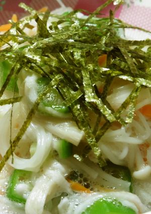 素麺のとろとろ酢の物♪-レシピのメイン写真