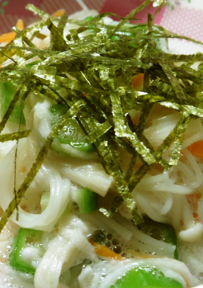 素麺のとろとろ酢の物♪-レシピのメイン写真