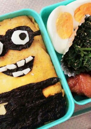 ミニオン♡キャラ弁★簡単-レシピのメイン写真