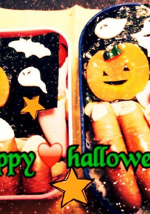 ハロウィン♪びっくり弁当-レシピのメイン写真