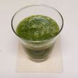 水菜と桃のレモンティースムージー
