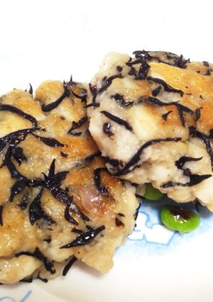 簡単！ヘルシー！枝豆ひじきとはんぺん焼き-レシピのメイン写真