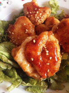 簡単☆鶏胸肉の甘酢照り焼き-レシピのメイン写真