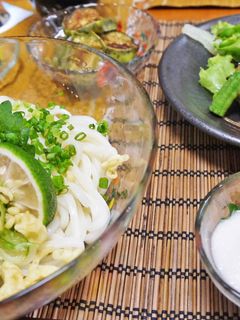 夏のぶっかけうどん-レシピのメイン写真