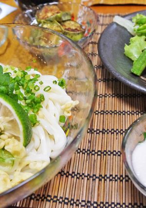 夏のぶっかけうどん-レシピのメイン写真