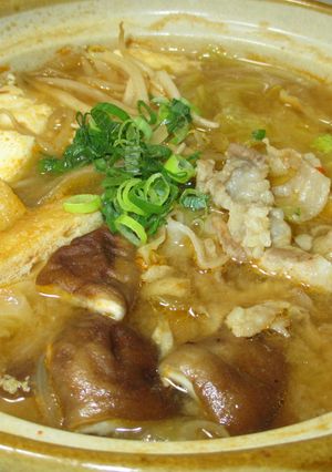 豚肉のピリ辛みそ鍋-レシピのメイン写真