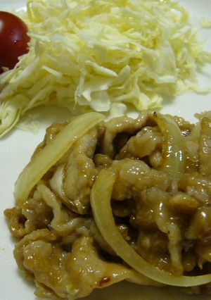 豚肉の生姜焼き-レシピのメイン写真