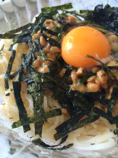 簡単かま玉納豆うどん-レシピのメイン写真