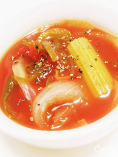 温野菜トマトデトックススープ-レシピのメイン写真