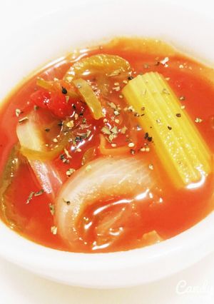 温野菜トマトデトックススープ-レシピのメイン写真