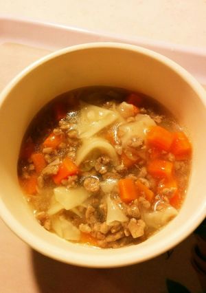 離乳期後期～幼児食☆麻婆ギョウザの皮-レシピのメイン写真