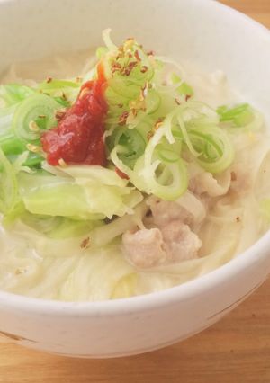 糖質制限♪糖質0麺で豆乳坦々風-レシピのメイン写真