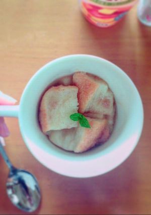 朝食にふわとろマグカップフレンチトースト-レシピのメイン写真
