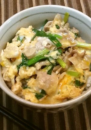 簡単！豚肉で他人丼-レシピのメイン写真