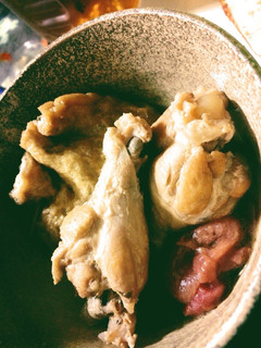 トロほく。°。鶏と青じそ長芋巾着の梅煮-レシピのメイン写真