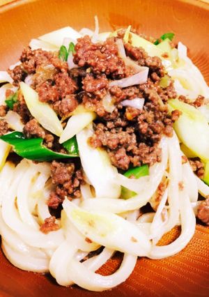 肉味噌うどん-レシピのメイン写真