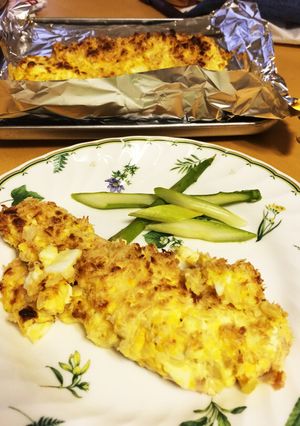 生鮭でタルタルパン粉焼き☆-レシピのメイン写真