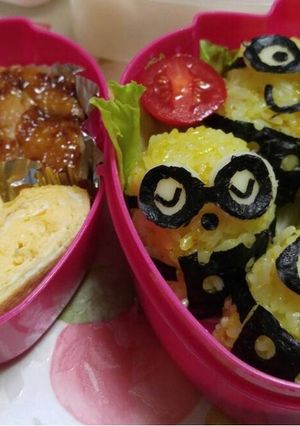 ミニオン弁当☆-レシピのメイン写真