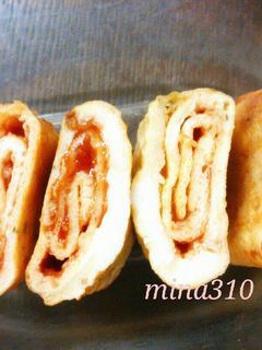 お弁当に♪簡単&時短ぐるぐる卵焼き-レシピのメイン写真