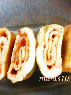 お弁当に♪簡単&時短ぐるぐる卵焼き-レシピのメイン写真