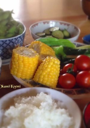 プチッと瑞々しい☆トウモロコシの茹で方-レシピのメイン写真