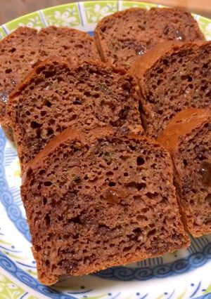セロリの葉とココアのパウンドケーキ-レシピのメイン写真