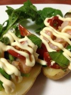 エビと野菜の豆板醤でピリ辛ポテベジ-レシピのメイン写真