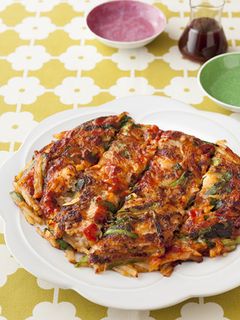 じゃがいものキムチチヂミ-レシピのメイン写真