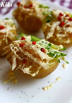 ポテトに乗っけてポテバンジー♪-レシピのメイン写真