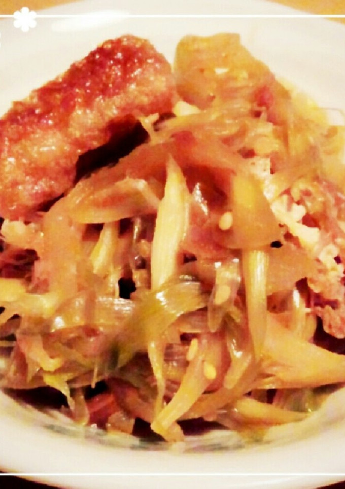 ミョウガと焼き油揚げのめんつゆあえ-レシピのメイン写真