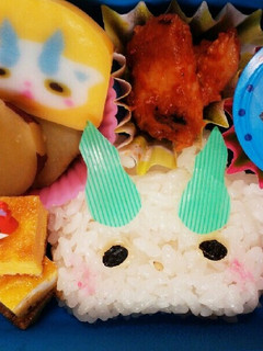 妖怪ウォッチ コマさん弁当-レシピのメイン写真
